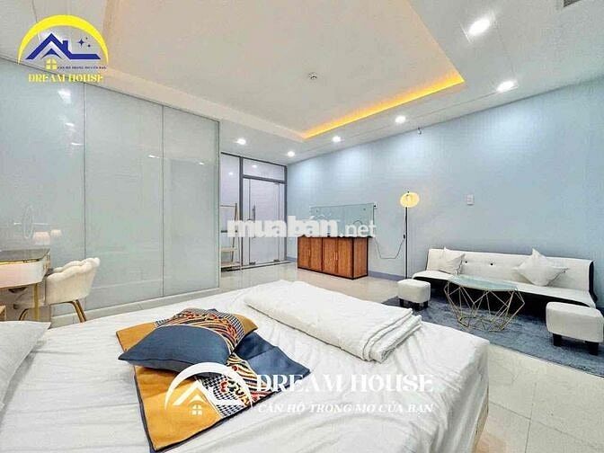 CĂN HỘ STUDIO RỘNG RÃI AN NINH CAO NGAY NGÃ TƯ BỐN XÃ NHÀ MỚI THOÁNG