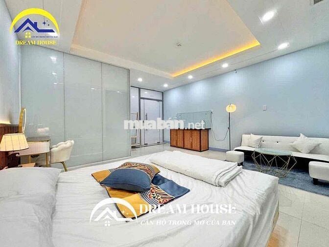 CĂN HỘ STUDIO RỘNG RÃI AN NINH CAO NGAY NGÃ TƯ BỐN XÃ NHÀ MỚI THOÁNG