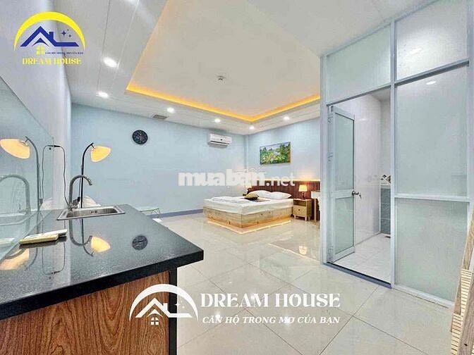 CĂN HỘ STUDIO RỘNG RÃI AN NINH CAO NGAY NGÃ TƯ BỐN XÃ NHÀ MỚI THOÁNG