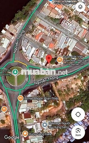 Bán đất 2 mặt tiền vòng xoay cầu Hùng Vương, Phú Hài, Phan Thiết