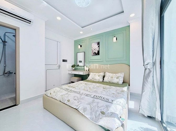 Bán gấp nhà mới đường Phan Đăng Lưu, phường 3, quận Bình Thạnh, 4 tầng