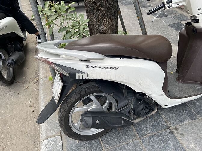 Honda Vision màu Trắng