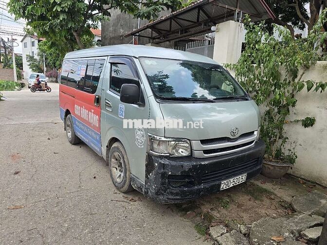 Toyota Hiace 2007 3 chỗ Bạc
