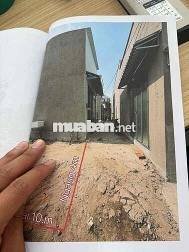 Bán miếng đất 3 mặt tiền đường ô tô 43,5m2 giá 295tr