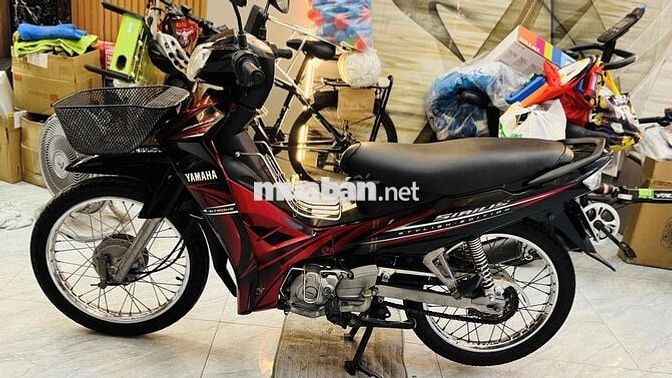 Yamaha Sirius Đen Đỏ Nguyên zin