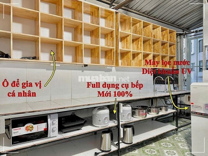 🎉Ký túc xá Gò Vấp cách IUH CS1 700m MỚI 💯% Bao hết phí - Máy lạnh 24/7