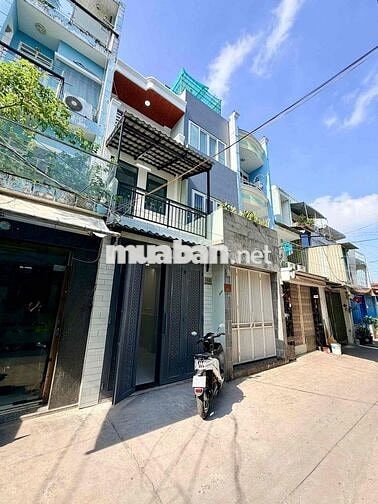 Nhà hẻm xe hơi 166 Nguyễn Duy 2 lầu