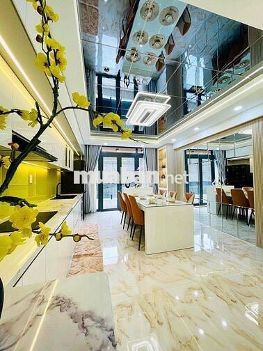 Nhà 6 tầng liền kề hẻm thông xe hơi Phan Huy Ích