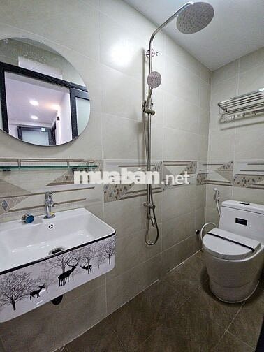 bán nhà mời xây Ngang 3.6 x 3 tấm nhĩnh 2 Đ cạnh Q1