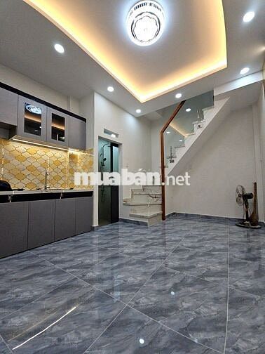 bán nhà mời xây Ngang 3.6 x 3 tấm nhĩnh 2 Đ cạnh Q1