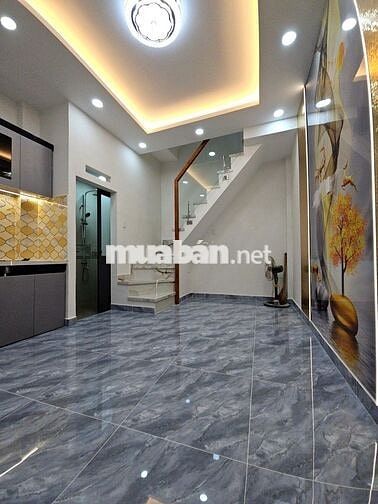 bán nhà mời xây Ngang 3.6 x 3 tấm nhĩnh 2 Đ cạnh Q1