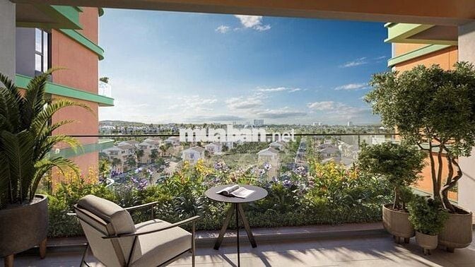 Căn hộ sân vườn 1PN+1 diện tích 98,2m2 chỉ thanh toán 70% nhận nhà