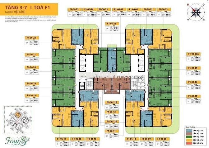 Căn hộ sân vườn 1PN+1 diện tích 98,2m2 chỉ thanh toán 70% nhận nhà