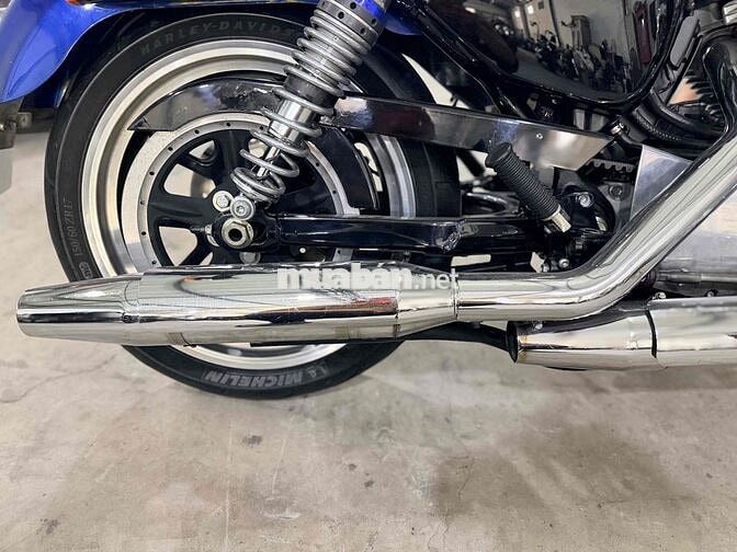 Harley Davidson Superlow 883 ABS 2016 Xanh