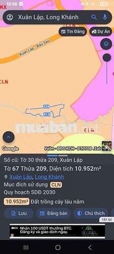 Bán lô đất vườn sổ hồng chính chủ Long Khánh, Đồng Nai