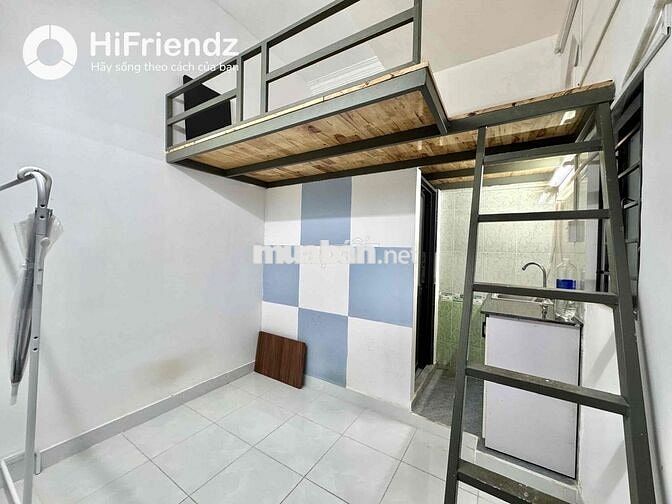 🏡Cho thuê phòng gác 3,XX ngay Huỳnh Khương Ninh Q1, trống sẵn xem ngay