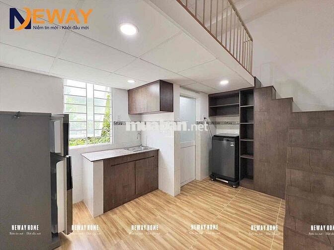 DUPLEX FULL NỘI THẤT, MÁY GIẶT RIÊNG - THANG MÁY SÁT CẦU CHỮ Y