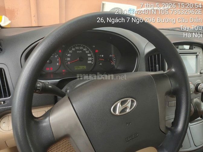 Hyundai Starex 2015, số tự động