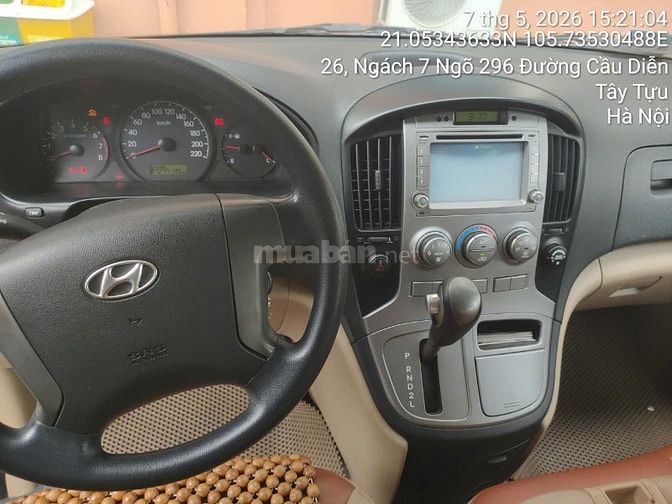 Hyundai Starex 2015, số tự động