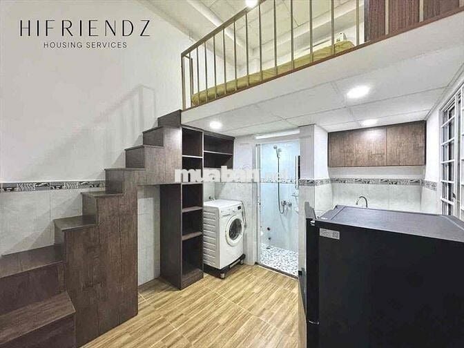 DUPLEX FULL NỘI THẤT, MÁY GIẶT RIÊNG - THANG MÁY SÁT CẦU CHỮ Y