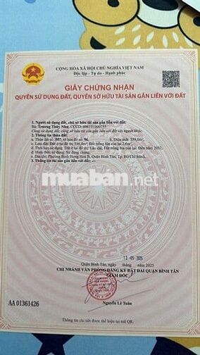 Bán nhà đẹp 1 trệt 2 lầu, 4PN, khu Liên Khu 4-5, Bình Tân - 2.4 tỷ TL