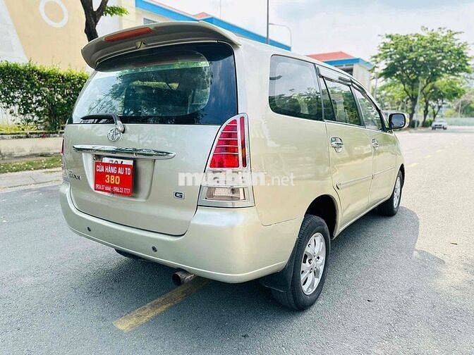 Toyota Innova 2008 - G số sàn