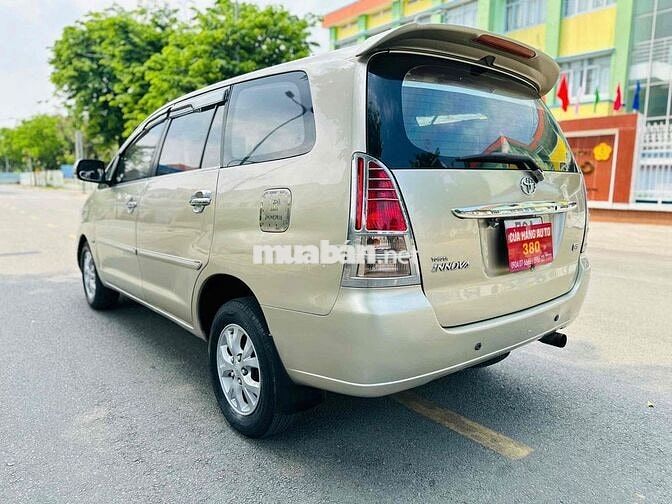 Toyota Innova 2008 - G số sàn
