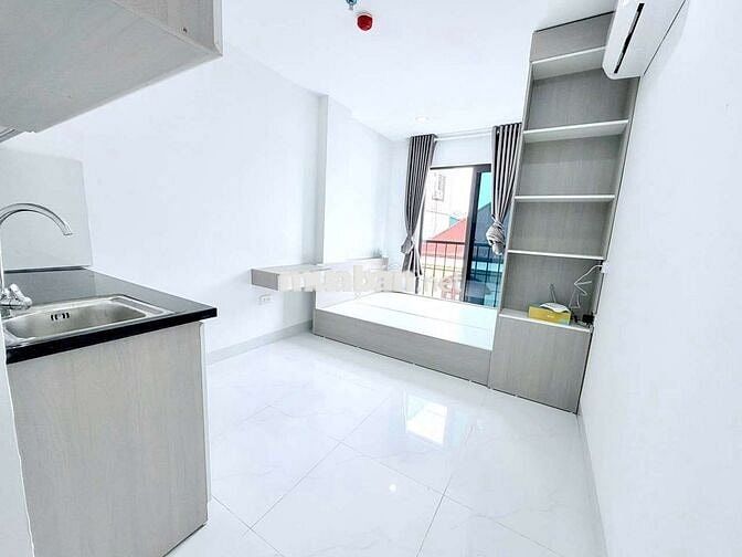 Khai trương CCMN 27m2 Full nội thất. máy giặt riêng tại Gốc Đề