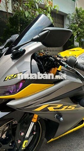 Yamaha R15V3 VVA 2019 Xám vàng