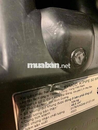 Kymco K-Pipe50cc 2023 Đen 8700 km Chính Chủ Xe Đẹp