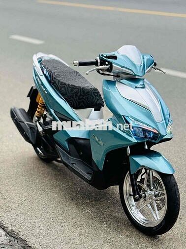 Honda Air Blade 125 Xanh Bạc Full đồ chơi