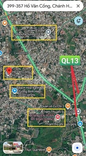BÁN NHÀ THỦ DẦU MỘT, BÌNH DƯƠNG, ĐƯỜNG Ô TÔ 6M