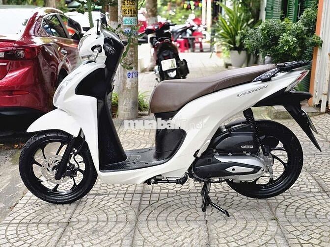 Honda Vision 2024 màu Trắng