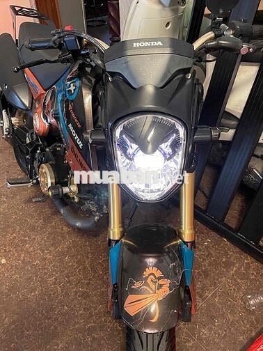 Honda MSX 2016 Đen Xanh Cam