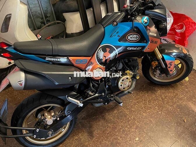 Honda MSX 2016 Đen Xanh Cam