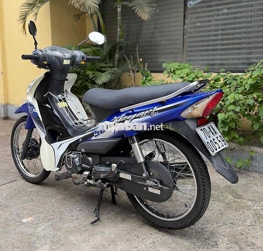 SYM Elegant 50cc 2014 Xanh trắng, biển Tây Ninh