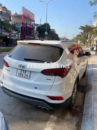 Hyundai Santafe 2018 Full Xăng Trắng