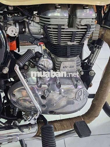 Royal Enfield Bullet 500 đk 2018 odo 12k km bao ký