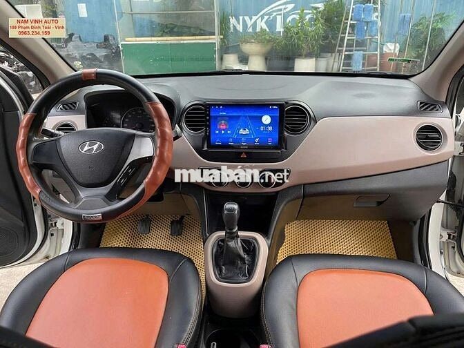 Hyundai i10 2014 Trắng nguyên bản