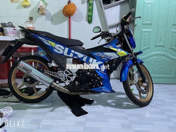 Suzuki Satria 150 Xanh