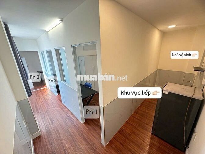 SIÊU PHẨM 3PN NGAY CẦU BÌNH TRIỆU - FULL NT - FREE XE-CỬA SỔ-BAN CÔNG