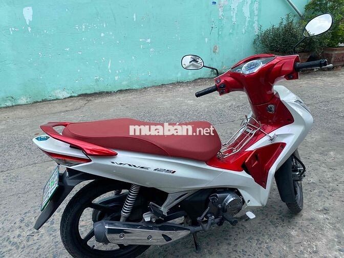 Honda Wave 125i Trắng Đỏ