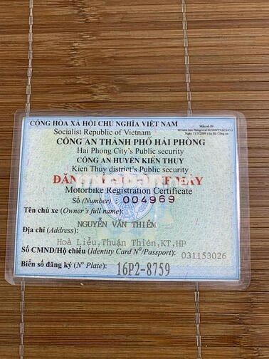 Bán xe ga chạy xăng Luvias giá 5tr2 gtdd