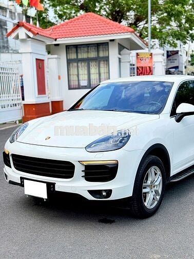 Bán Porsche Cayenne sx 2016 Nhập Đức Trắng NT Nâu