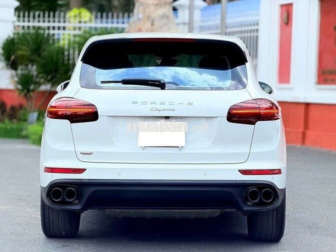 Bán Porsche Cayenne sx 2016 Nhập Đức Trắng NT Nâu