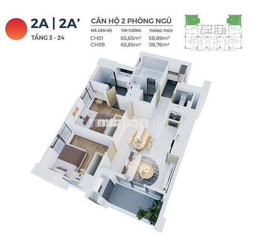 Quỹ căn Vip Hiyori Aqua Tower view trực diện biển giá gốc chủ đầu tư