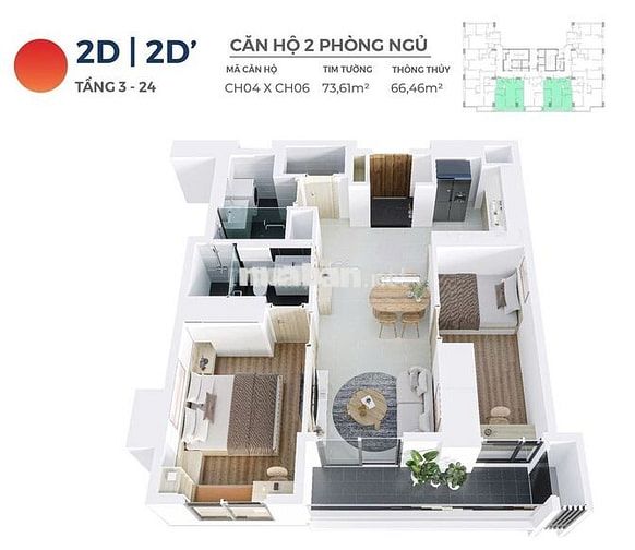 Quỹ căn Vip Hiyori Aqua Tower view trực diện biển giá gốc chủ đầu tư