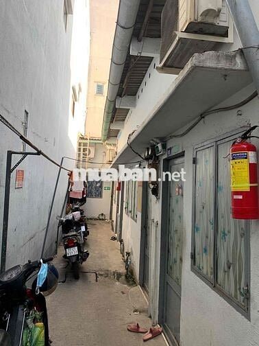 Phòng có gác,máy lạnh,toilet riêng