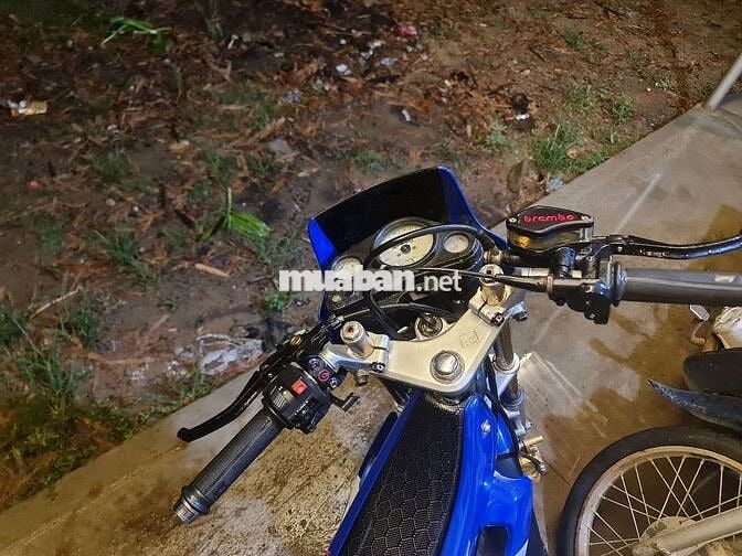 Honda Nova Xanh trắng Côn tay