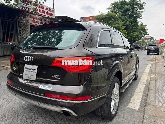 Audi Q7 2011 3.0T V6 Quattro 100.000 km Nâu